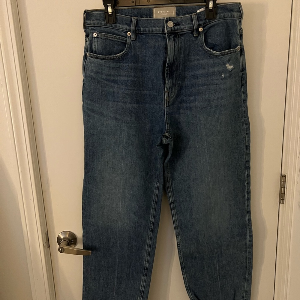 Everlane Women's Relaxed Blue Jeans